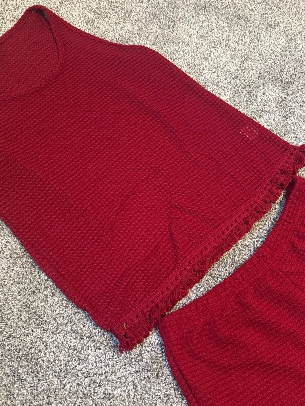 Women’s burgundy Casual Summer Style 2 piece set